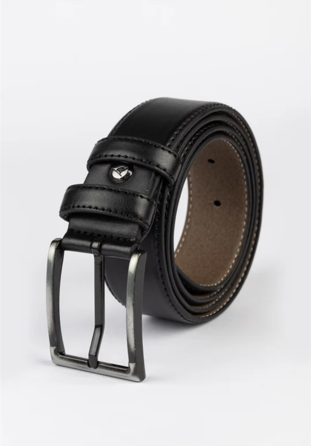 Nostalgic Black LeatherBelt