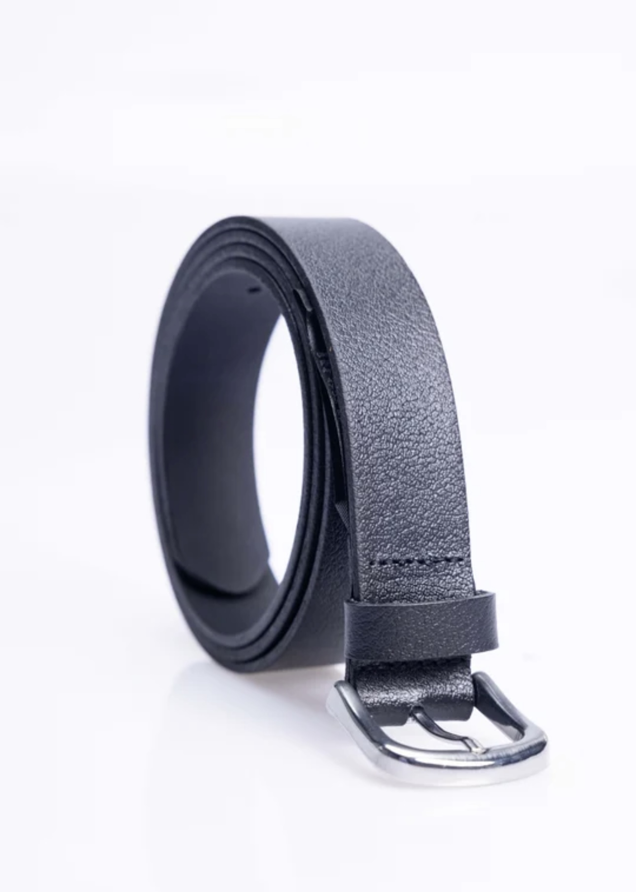 Black Suede Belt